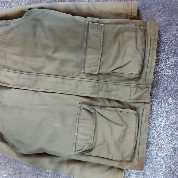 Vintage Roots Faded and Distressed Work Style Jacket - Picture 4 of 7